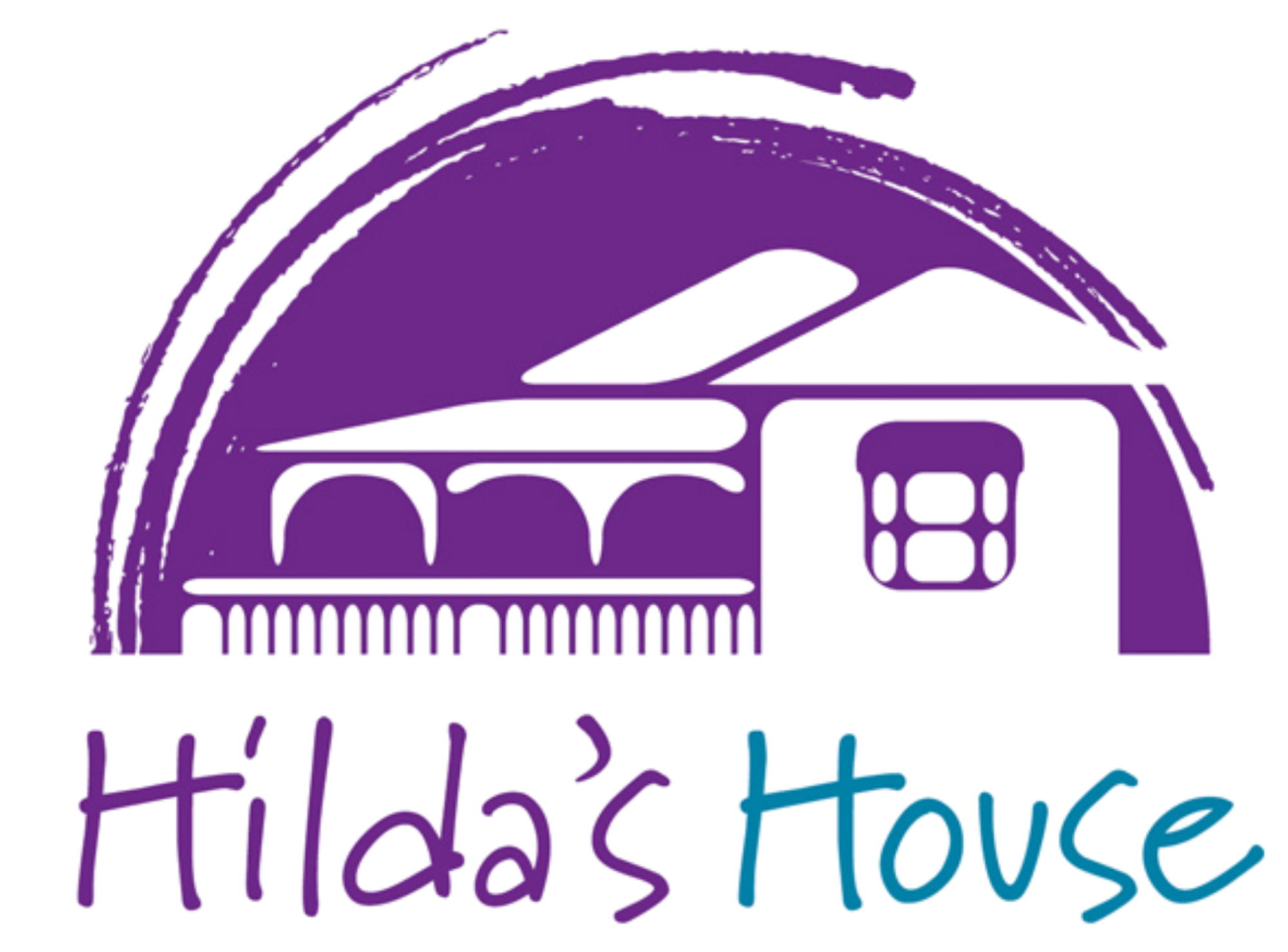 Logo with a house