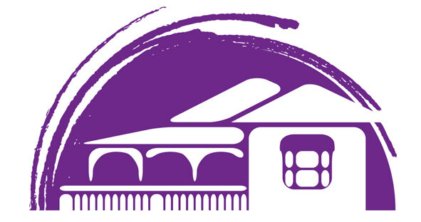 Logo with a house